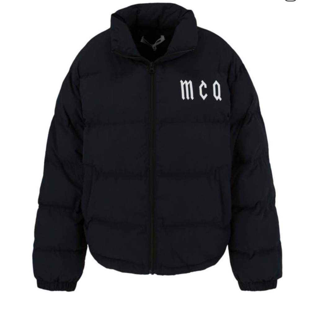 McQ by Alexander McQueen dark Navy Blue Puffer Jacket